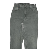 LEVI'S Womens Regular Fit Straight Blue Denim Medium W28 L30 Comfortable Zip