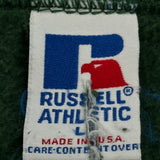 Russell Athletic Sweatshirt - Large Green Cotton