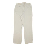 LEVI'S 512 Bootcut Womens Jeans Beige Cotton Blend Regular Fit W29 L27 Stylish