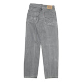 LEVI'S Mens Regular Grey Denim Button Jeans W30 L33 Classic Fit Casual Wear
