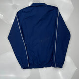 Adidas Track Jacket - Medium Blue Polyester