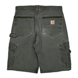 Carhartt Cargo Shorts - 31W 11L Gray Cotton