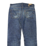 LEVI'S Mens Regular Fit Blue Denim Jeans W38 L30 Zip Closure Classic Style