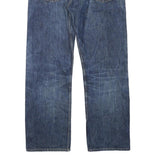 LEVI'S Mens Regular Fit Blue Denim Jeans W38 L30 Zip Closure Classic Style