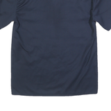 DICKIES Mens Blue Short Sleeve Cotton Shirt M Workwear Utility Casual