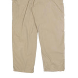 CARHARTT Mens Cotton Blend Beige Relaxed Straight Trousers W40 L30 Casual