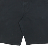 DICKIES Mens Black Casual Shorts XL W38 Cotton Blend Straight Fit Workwear