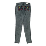 Rocawear Graphic Jeans - 32W UK 10 Multicoloured Cotton