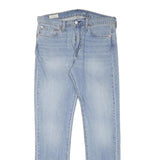 LEVI'S 510 Mens Jeans Blue Slim Skinny Denim Light W32 L30 Stretch Cotton