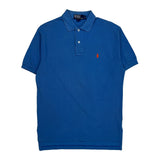 Polo By Ralph Lauren Polo Shirt - Small Blue Cotton