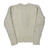 Age 5 Polo By Ralph Lauren Cardigan - XS Cream Cotton