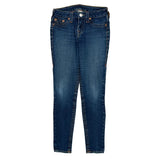 True Religion Skinny Jeans - 28W UK 8 Blue Cotton