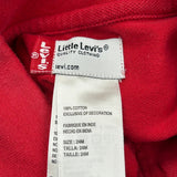 Age 24 Months Levis Polo Shirt - 3XS Red Cotton