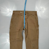 Carhartt Carpenter Pants - 34W 30L Brown Cotton