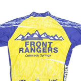 VOLER Mens Yellow & Blue Front Rangers Graphic T-Shirt M Short Sleeve Crew Neck