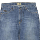 WRANGLER Mens Denim Blue Casual Shorts L W36 Classic Cotton Blend