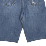 WRANGLER Mens Denim Blue Casual Shorts L W36 Classic Cotton Blend