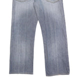 ENERGIE Mens Relaxed Blue Denim Light W33 L30 Cotton Button Closure Jeans Casual