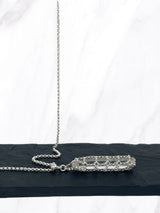 Caged Quartz Spike Pendant