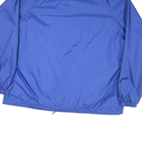 SPORTS TEK Mens Blue Kentucky Mustang Button Jacket XL Nylon Plain Lightweight