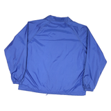 SPORTS TEK Mens Blue Kentucky Mustang Button Jacket XL Nylon Plain Lightweight