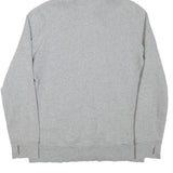 ADIDAS Womens Grey Pink Purple Full Zip Hoodie L Cotton Blend Casual Activewear