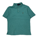Polo By Ralph Lauren Polo Shirt - Medium Green Cotton