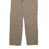 CARHARTT Mens Cotton Beige Relaxed Straight Trousers W30 L32 Workwear Casual