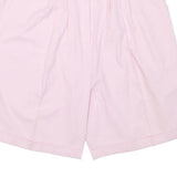 LADY Womens Shorts Pink Casual XL W30 Comfortable Cotton Blend Relaxed Fit