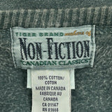 Fighting Non Fiction College Sweatshirt - Medium Gray Cotton