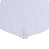 NIKE Womens White Casual Shorts L W36 Lightweight Polyester