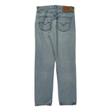 501 Levis Jeans - 30W 31L Light Wash Cotton