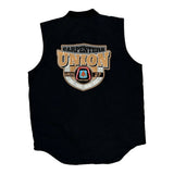 Carpenters Union Local 27 Unbranded Workwear Vest - Medium Black Cotton