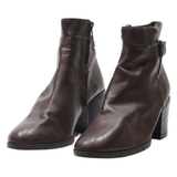 GEOX Ankle Boots Black Leather Womens UK 5