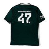 Denmark Carlsberg Football Shirt - Large Green Polyester