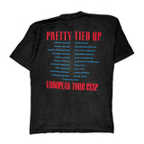 Vintage European Tour 1992 Guns N Roses Band T-Shirt - Large Black Cotton