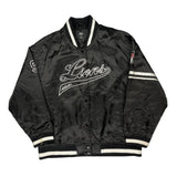 Vintage Lions Athletic Works Varsity Jacket - XL Black Polyester