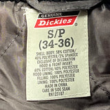 Dickies Jacket - Small Gray Cotton Blend