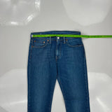 Levis Jeans - 32W 34L Blue Cotton