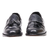 BOSTONIAN Loafer Shoes Black Leather Mens UK 9.5