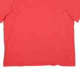 NIKE Mens Red Reds Know October Graphic T-Shirt 2XL Short Sleeve Crew Neck