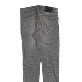 LEVI'S 512 BIG E Mens Grey Slim Skinny Denim Medium W28 L32 Zip Cotton Blend