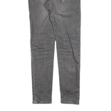 LEVI'S 512 BIG E Mens Grey Slim Skinny Denim Medium W28 L32 Zip Cotton Blend