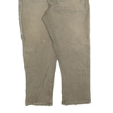 DICKIES Mens Relaxed Beige Cotton Blend Relaxed Fit Casual Trousers W38 L30