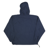 CHAMPION Mens Navy Blue Belmont Bruins Hooded Jacket XL Polyester Blend Plain