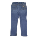 CARHARTT Mens Jeans Blue Relaxed Straight Denim Medium W38 L32 Classic Workwear