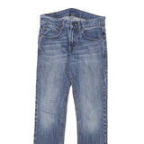 LEVI'S Boys Slim Blue Denim Jeans Zip W26 L26 Classic Fit Comfortable Stylish