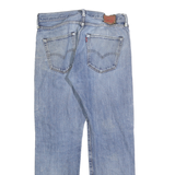 LEVI'S 501 Mens Jeans Blue Regular Straight Denim Light W32 L28 Classic Button