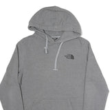 THE NORTH FACE Mens Grey Hoodie M Cotton Blend Casual Pullover Sweatshirt