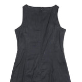 ARMANI JEANS Womens Black Sleeveless Mini Dress Size UK 12 Classic Summer Wear